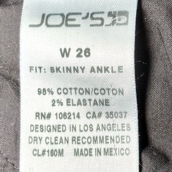 Joe’s Jeans Rikki Skinny Ankle Jeans in Blue Wash Women’s 26 - Picture 8 of 9